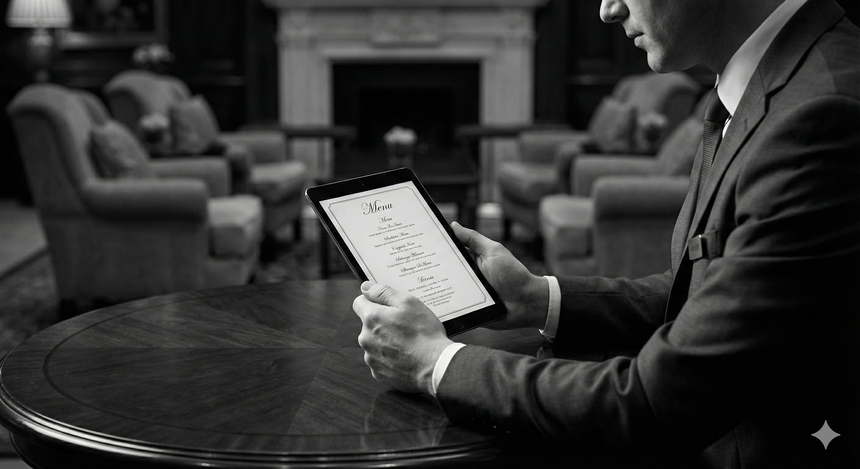 Concierge ordering service - personalized dining coordination